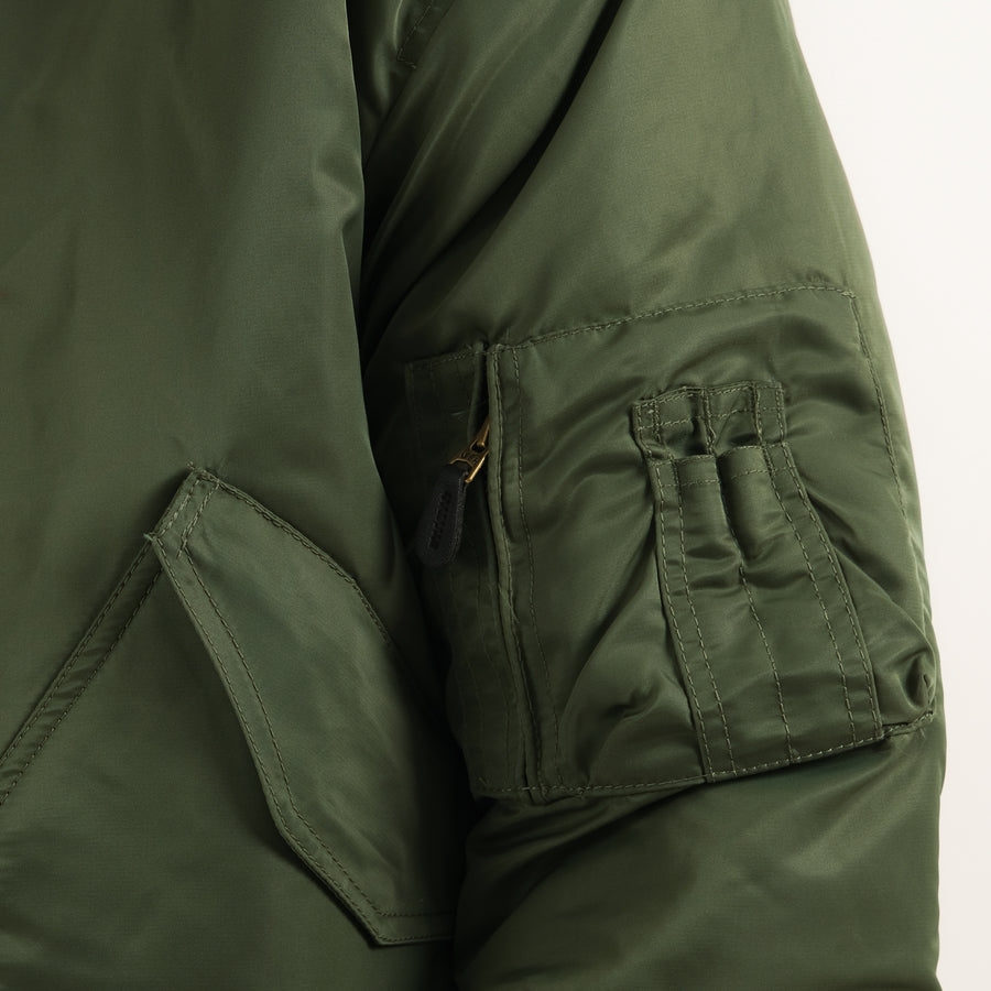 GREEN CWU BOMBER JACKET