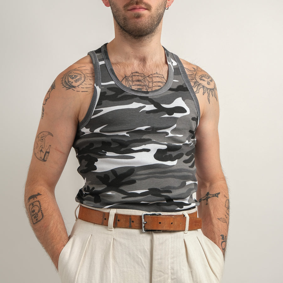 US GREY CAMO TANK TOP