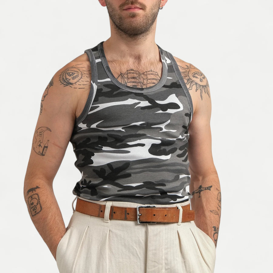 US GREY CAMO TANK TOP