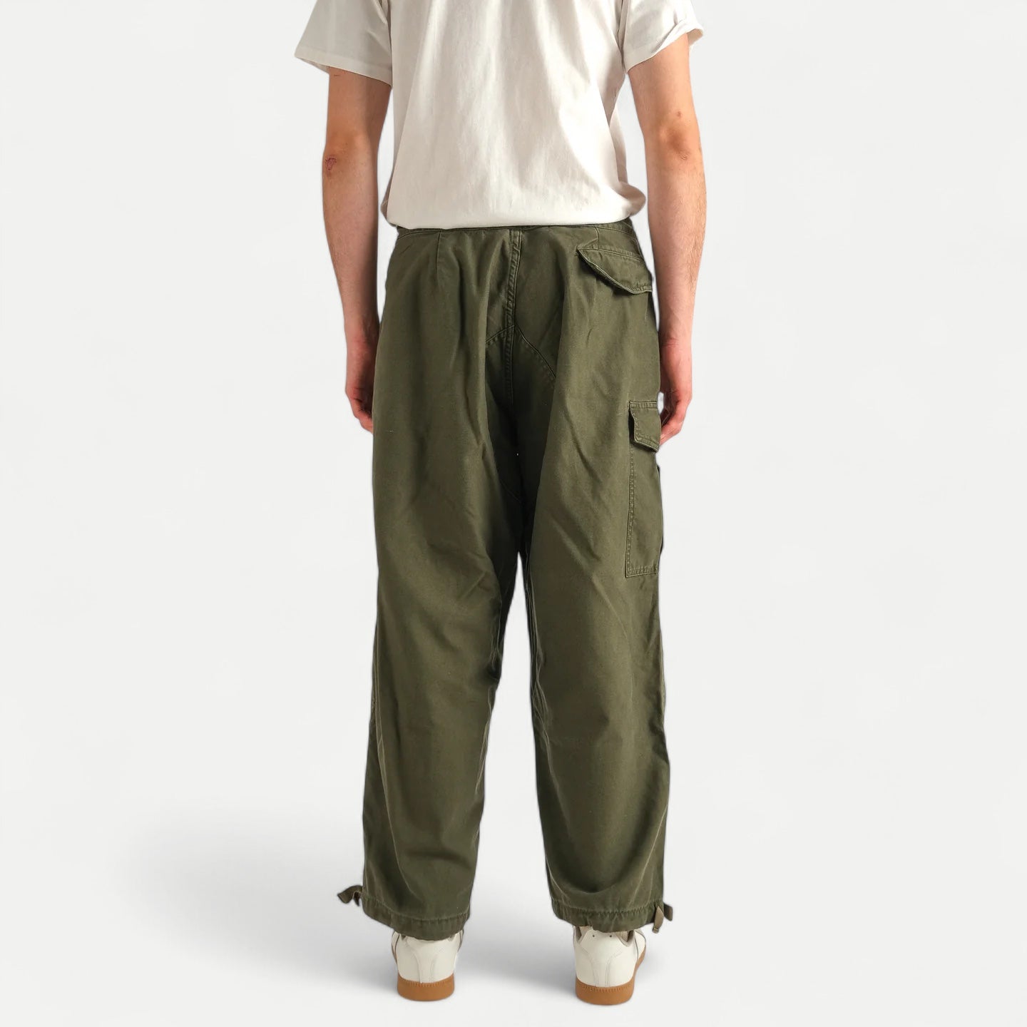 【chimala】BELGIAN CARGO PANTS chimala BELGIAN WAIST GATHERING CARGO PANTS | PLEASE