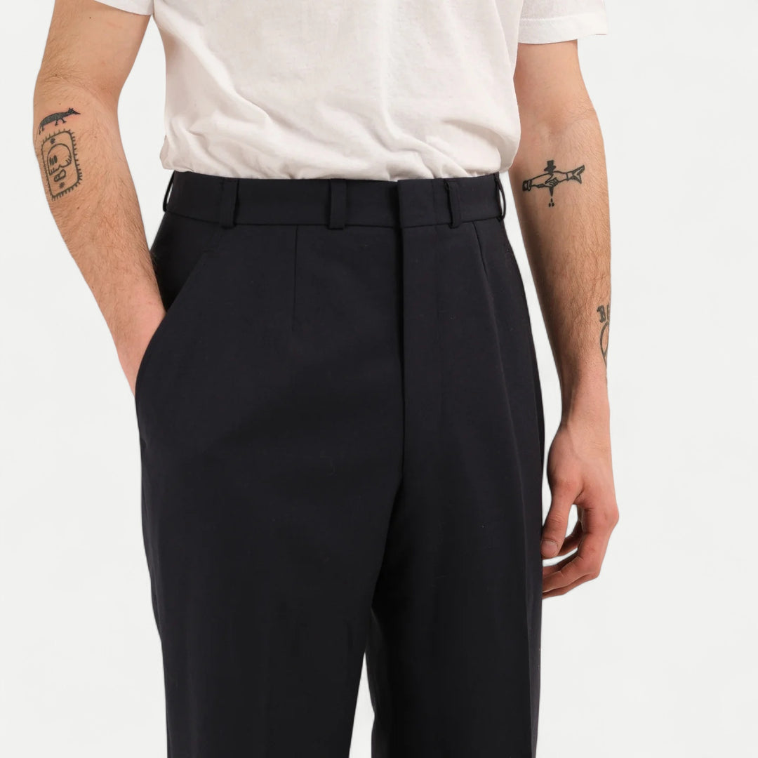 NAVY TAILOR PANTS — Universal Surplus NAVY TAILOR PANTS — Universal Surplus