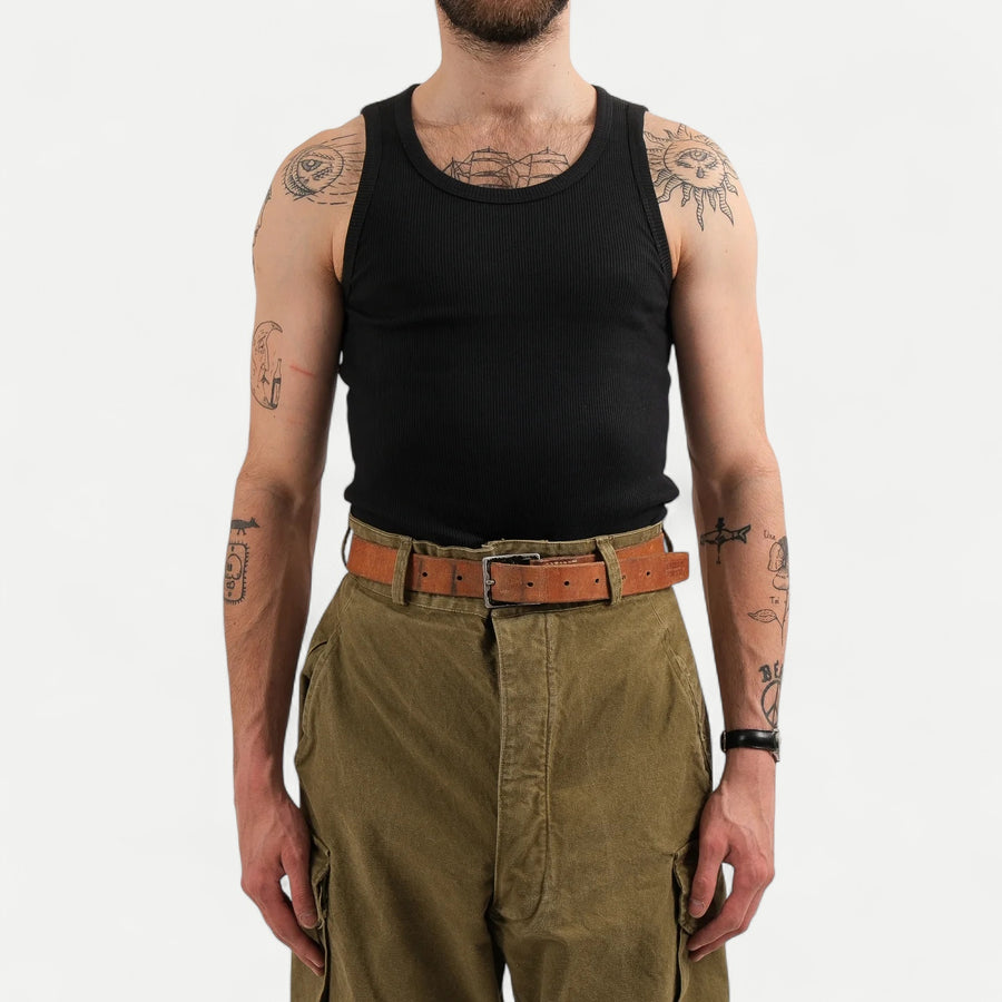BLACK US TANK TOP