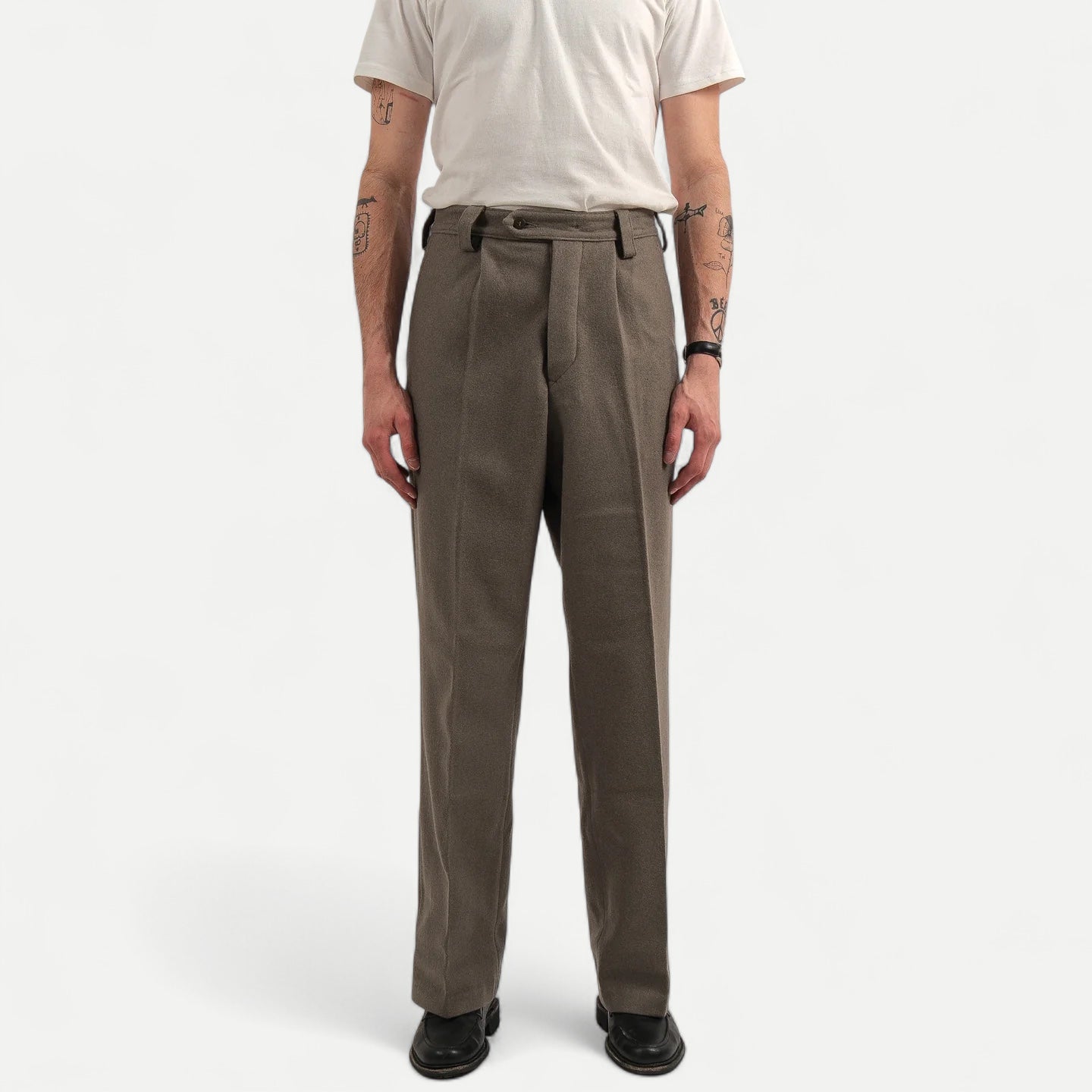 WOOL GERMAN TAILOR PANTS — Universal Surplus