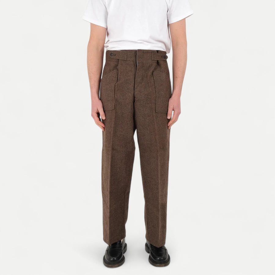 ITALIAN WOOL PRISON WORK PANTS
