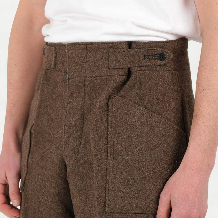 ITALIAN WOOL PRISON WORK PANTS