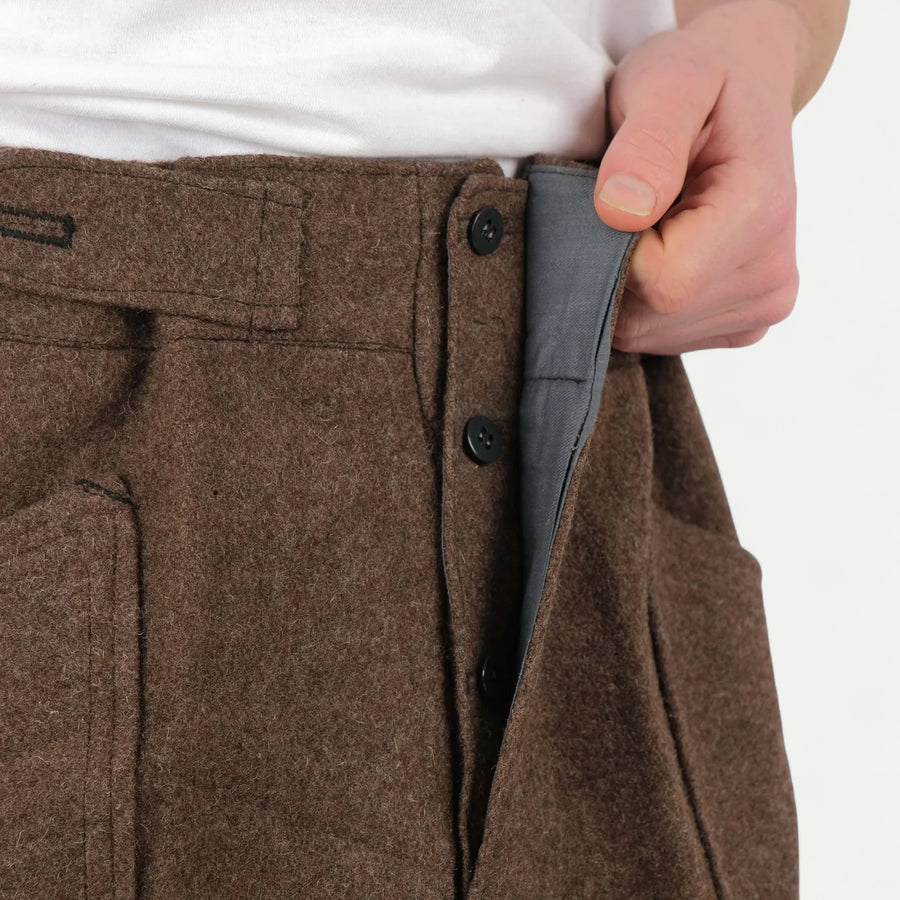 ITALIAN WOOL PRISON WORK PANTS