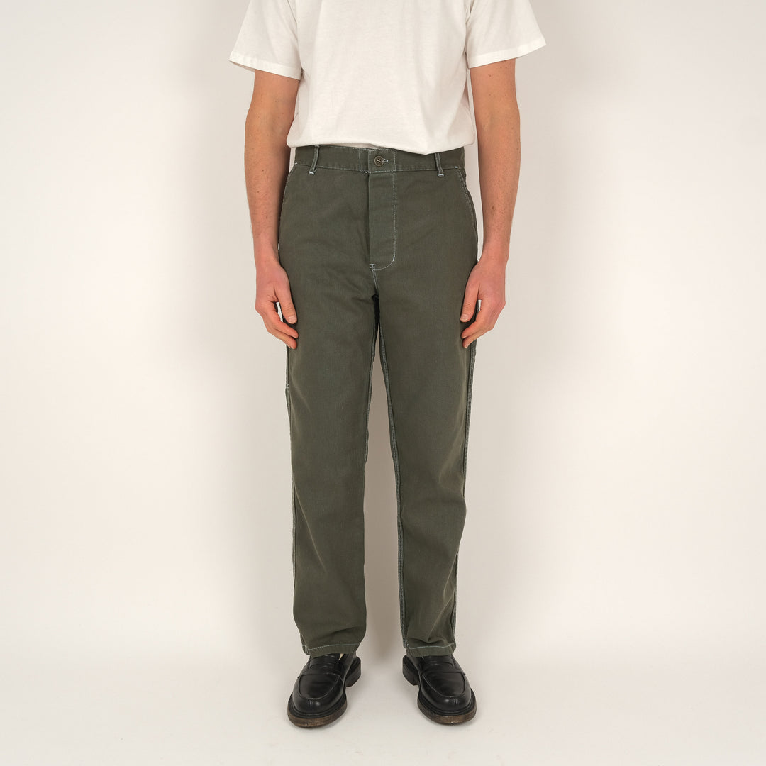 Vintage 80s Dutch Army Khaki Cargo Pants