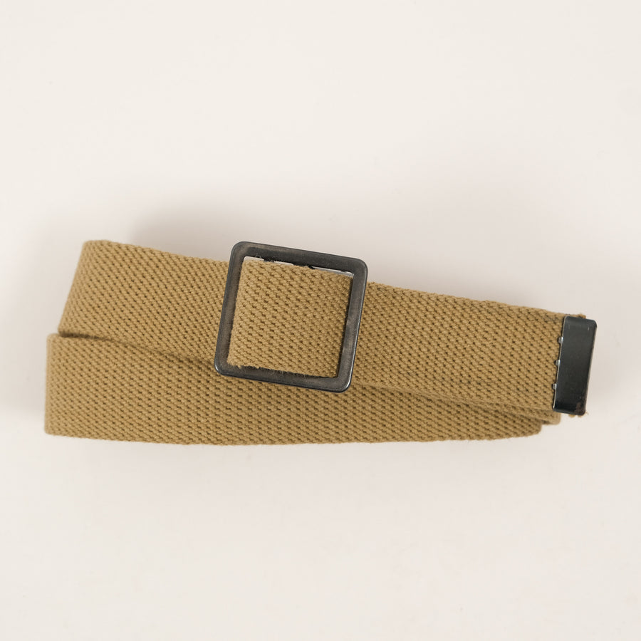 50'S BELT - BEIGE / METAL BUCKLE