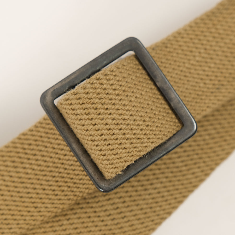 50'S BELT - BEIGE / METAL BUCKLE