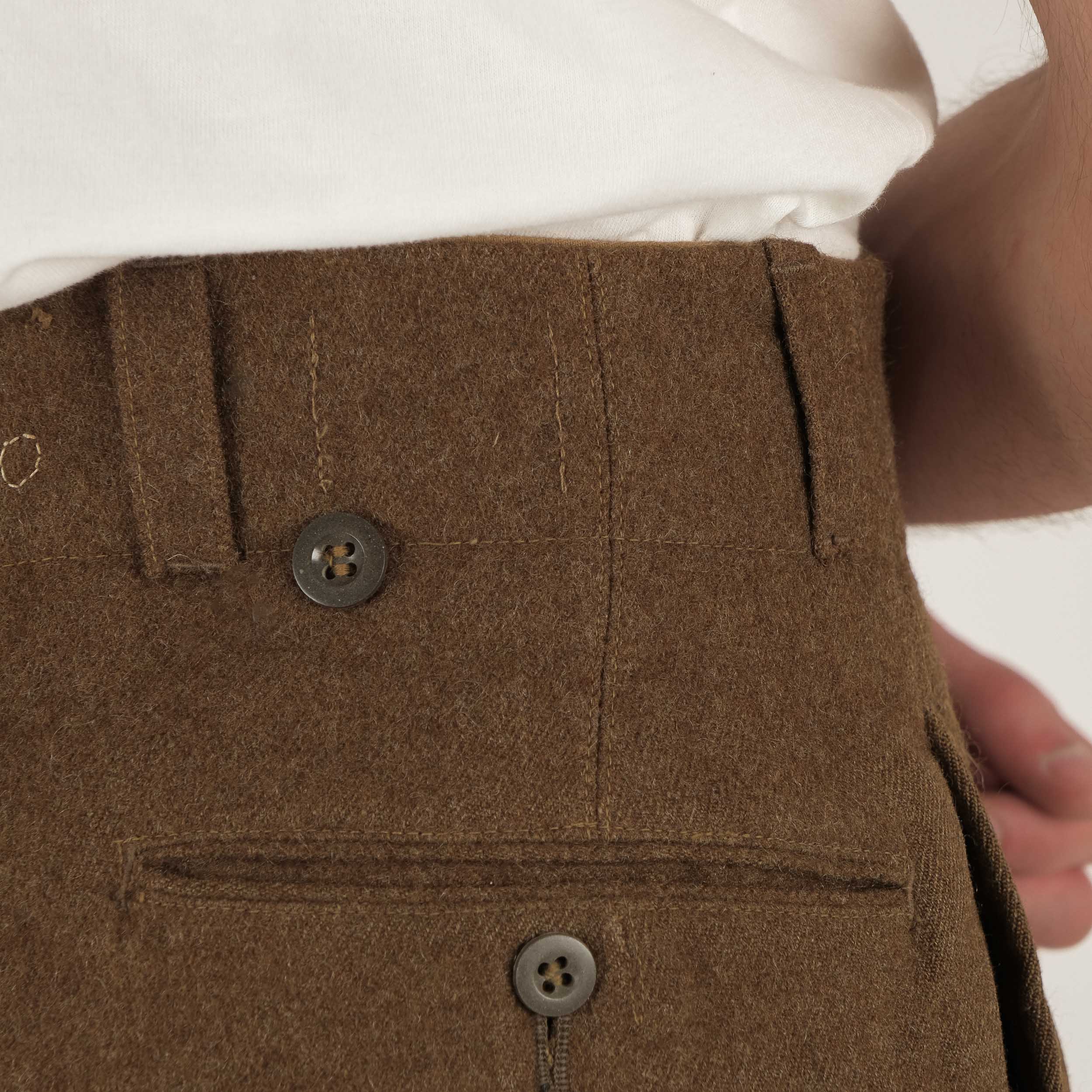 50'S DANISH WOOL PANTS