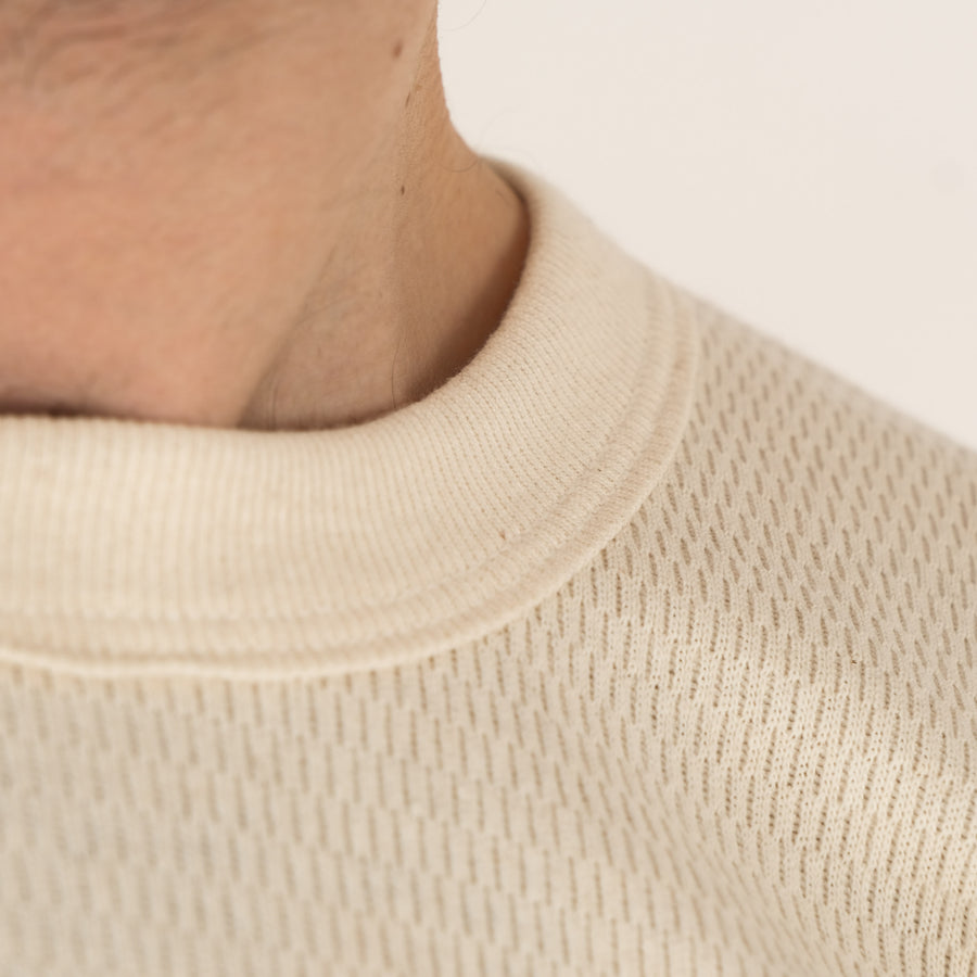 THERMAL WAFFLE KNIT TEE