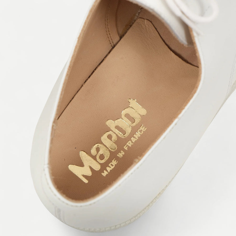 WHITE MARBOT SHOES