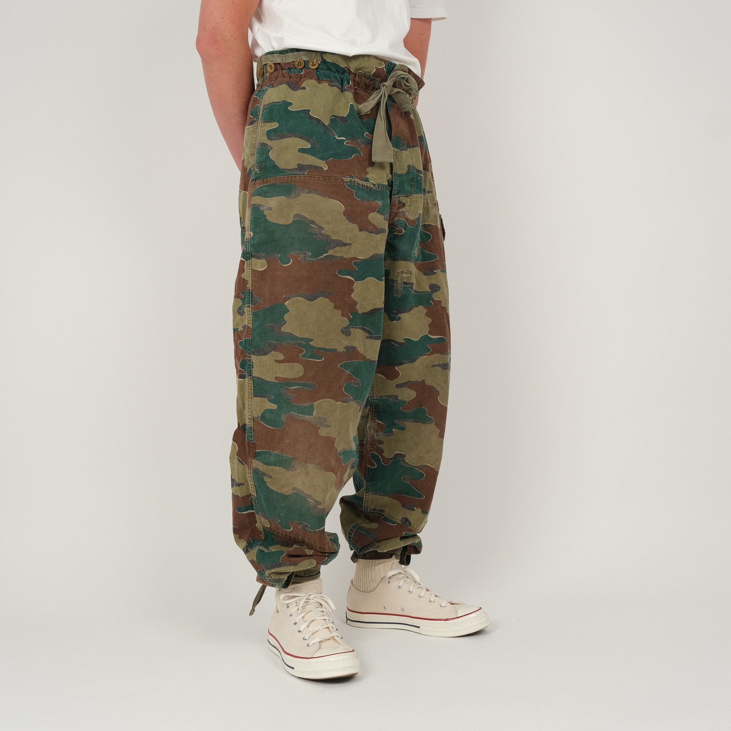 50s BELGIAN ARMY - JIGSAW CAMO PANTS