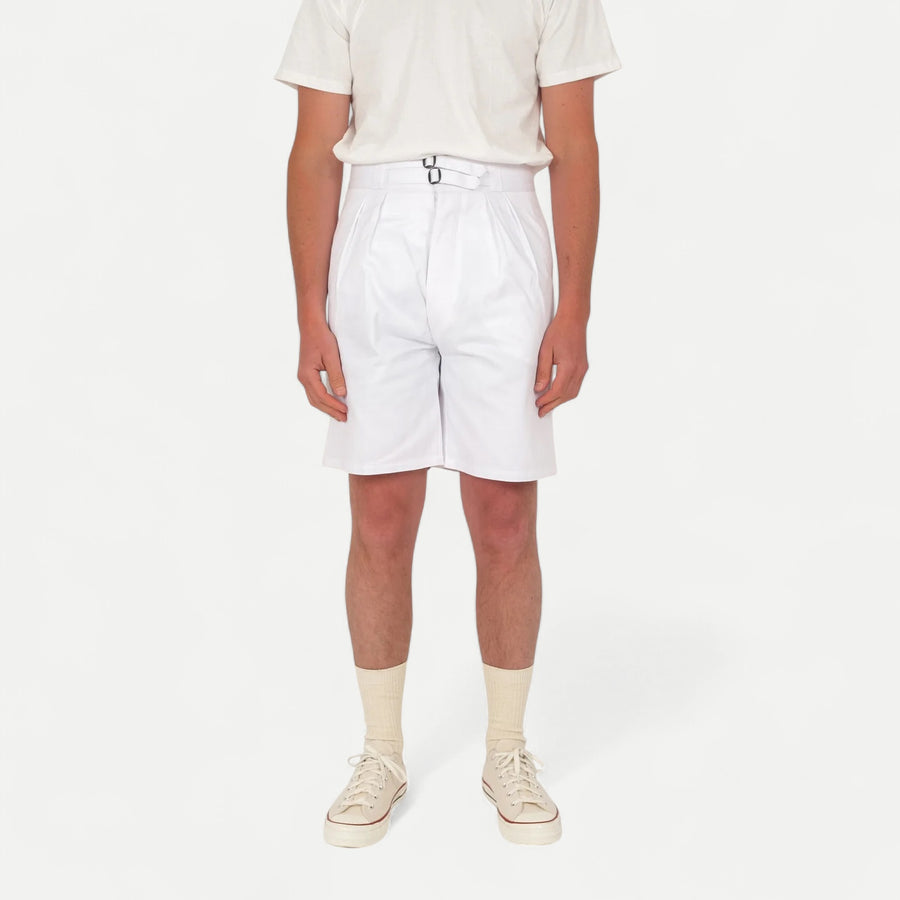 THE GURKHA SHORT - WHITE