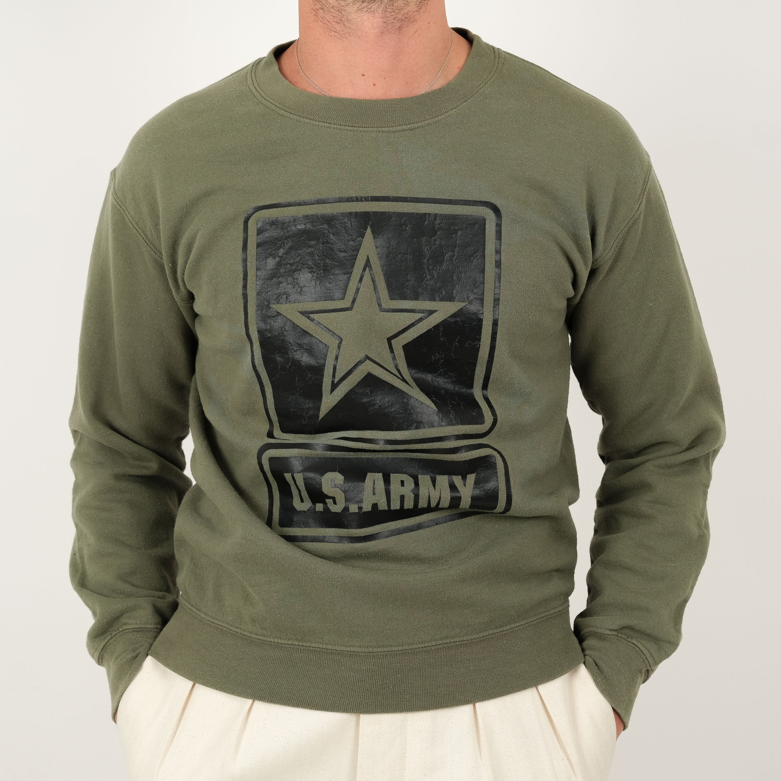 Vintage military sweatshirt new arrivals