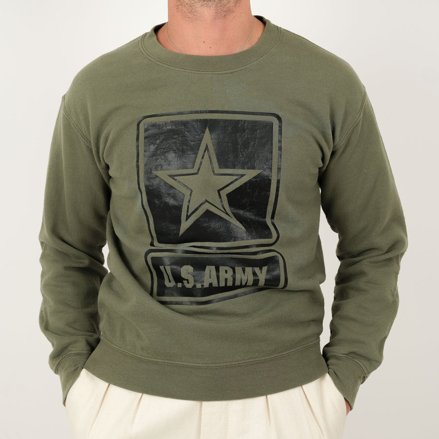 US ARMY "STAR" SWEATSHIRT - Universal Surplus - vintage-military-army