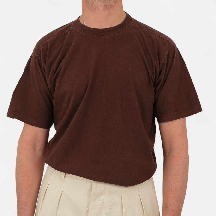BROWN ARMY TEE