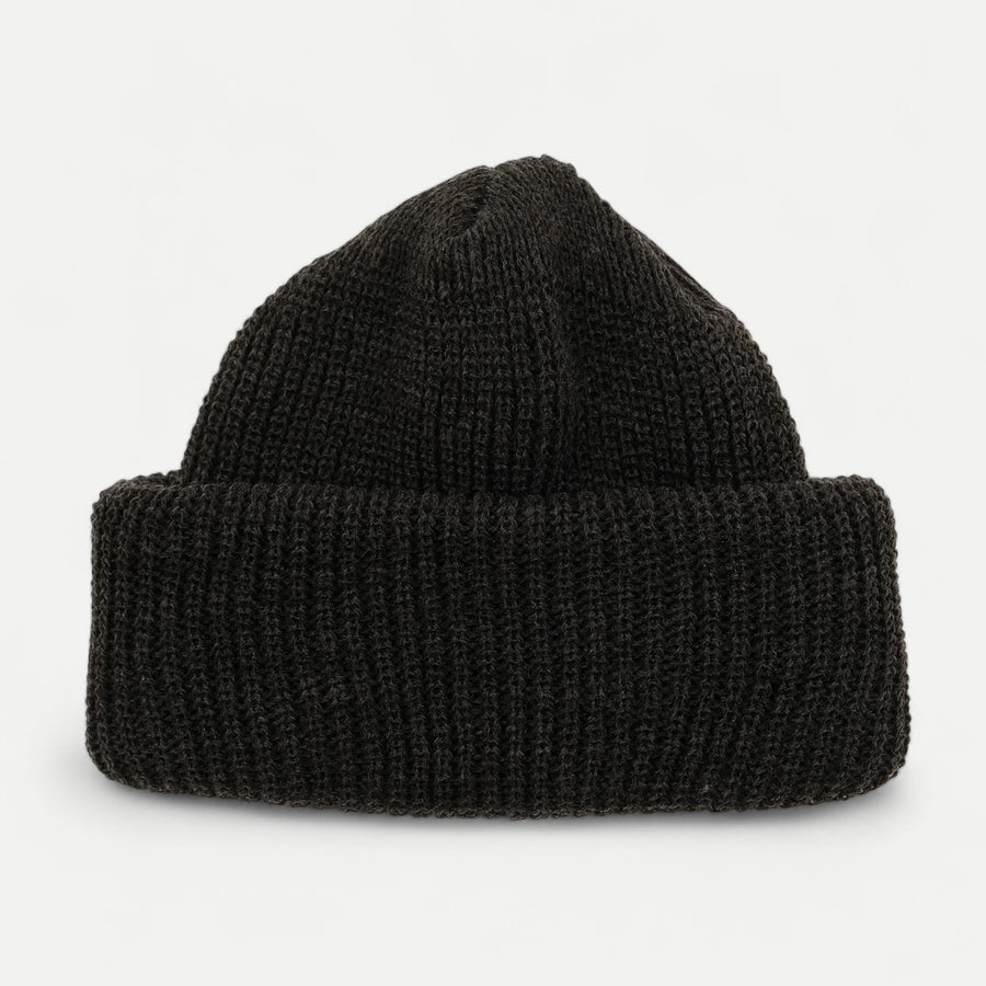 WOOL WATCH CAP - CHARCOAL