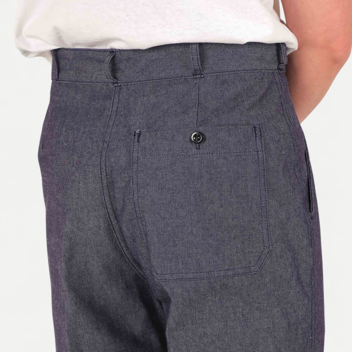 FRENCH OG NAVY DENIM PANTS — Universal Surplus