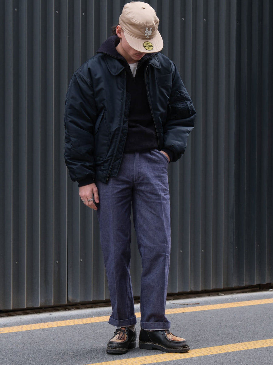 FRENCH OG NAVY DENIM PANTS