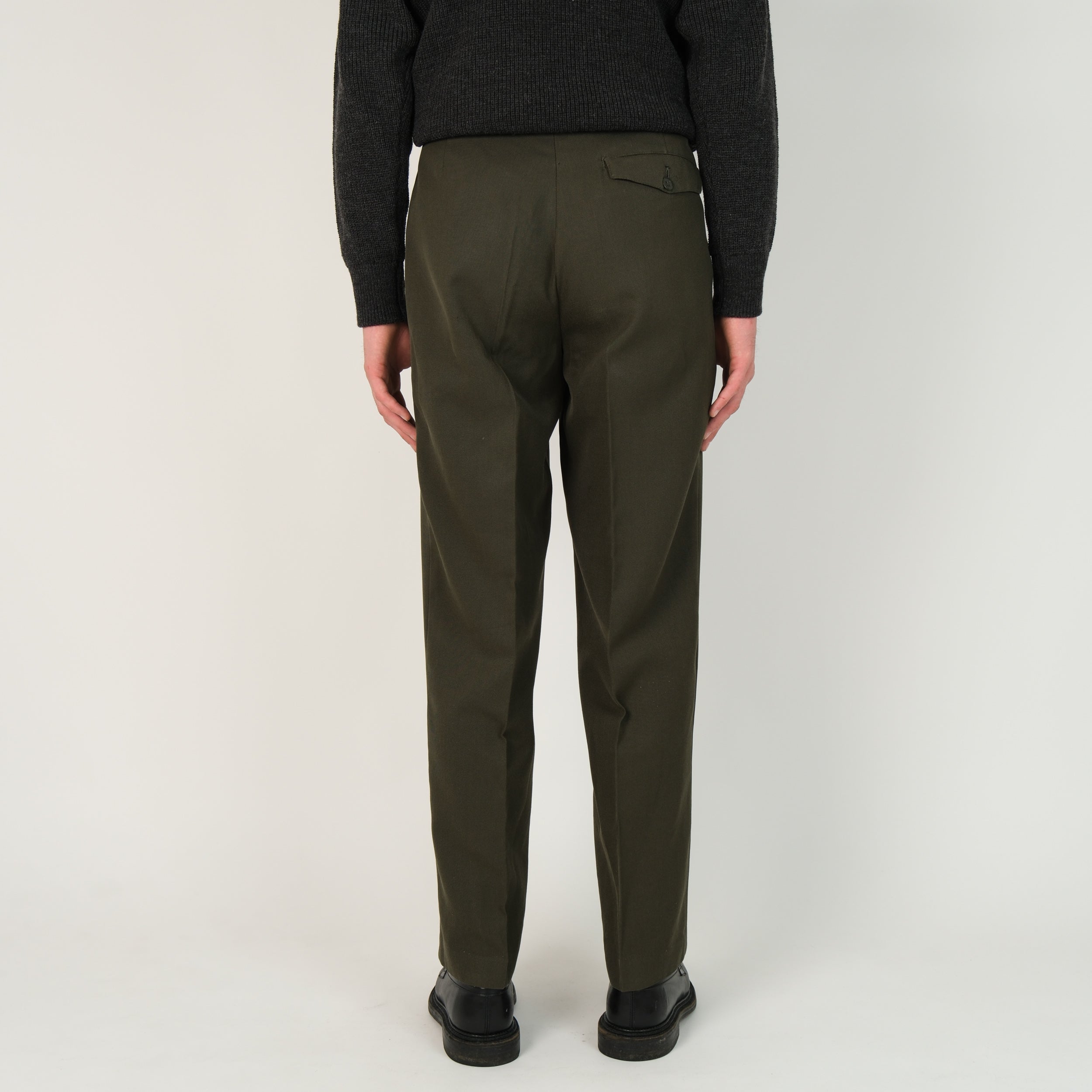 UNIVERSAL WORKS - CROPPED FIT COTTON PANTS - Eleonora Bonucci