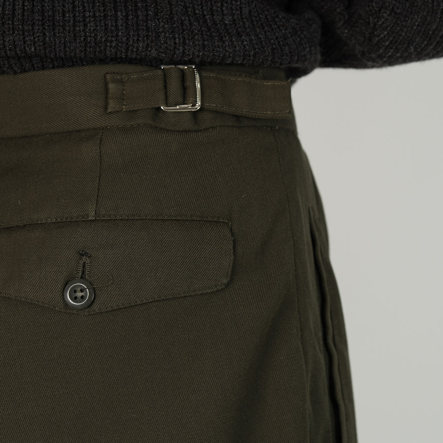 OLIVE GREEN TAILOR PANTS - Universal Surplus - vintage-military-army