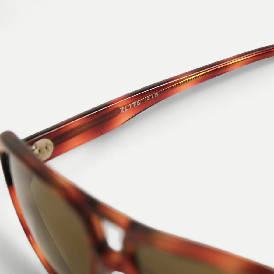 90'S ELITE SUNGLASSES - TORTOISE/BROWN