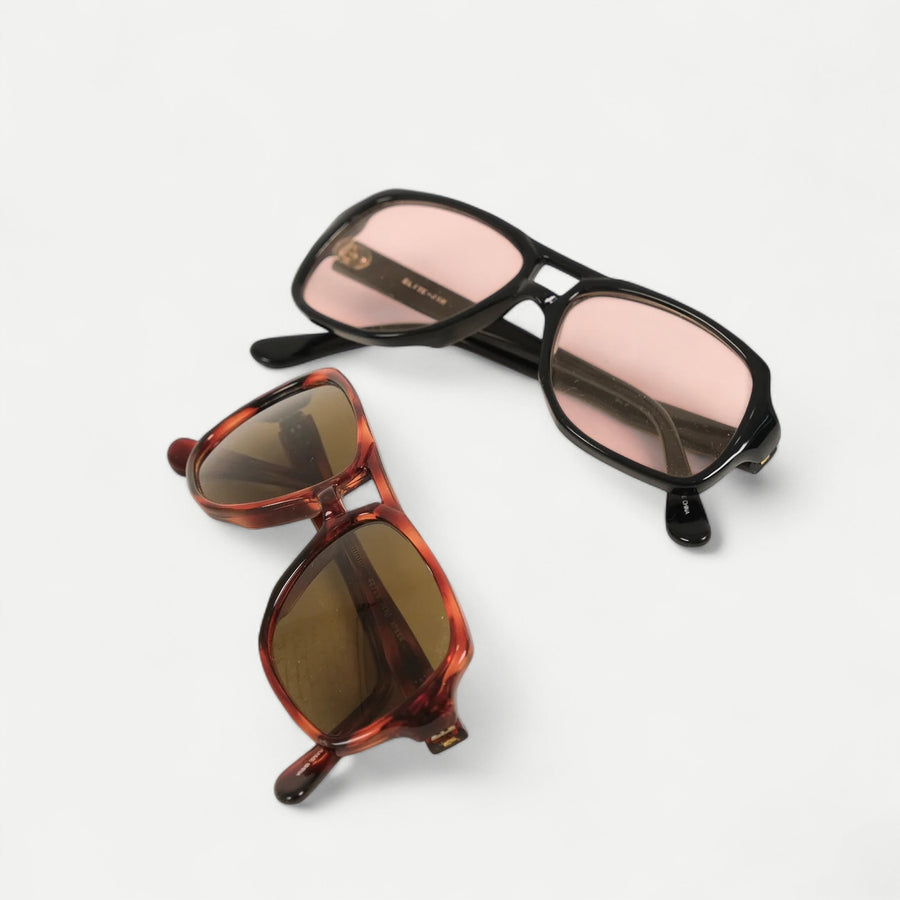 90'S ELITE SUNGLASSES - TORTOISE/BROWN