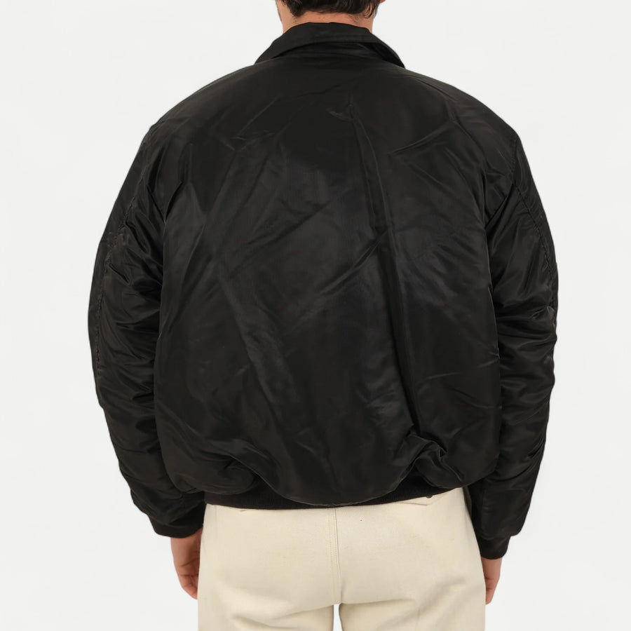 USA BOMBER CWU BLACK