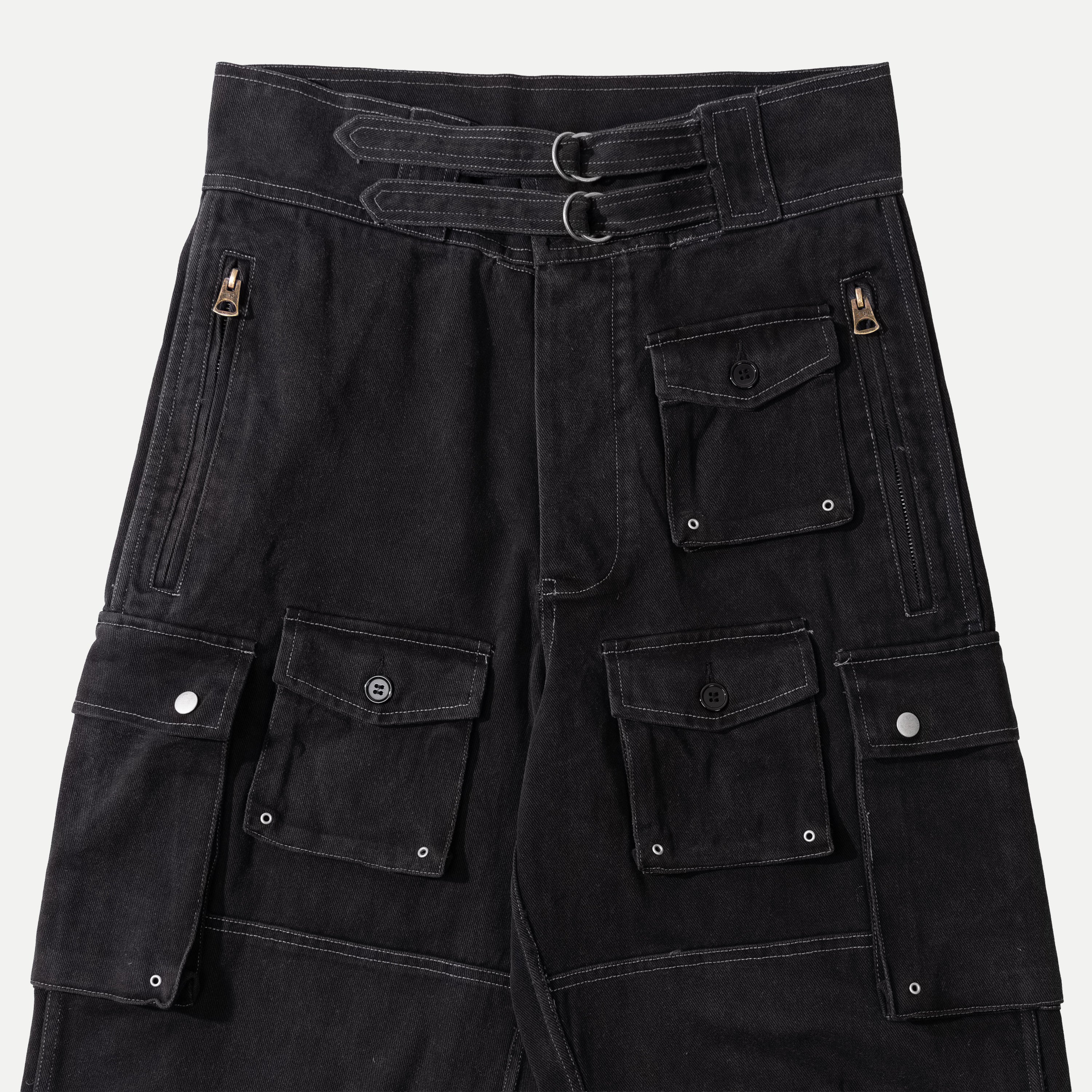 UNIVERSAL FRENCH PARATROOPER PANTS - BLACK — Universal Surplus