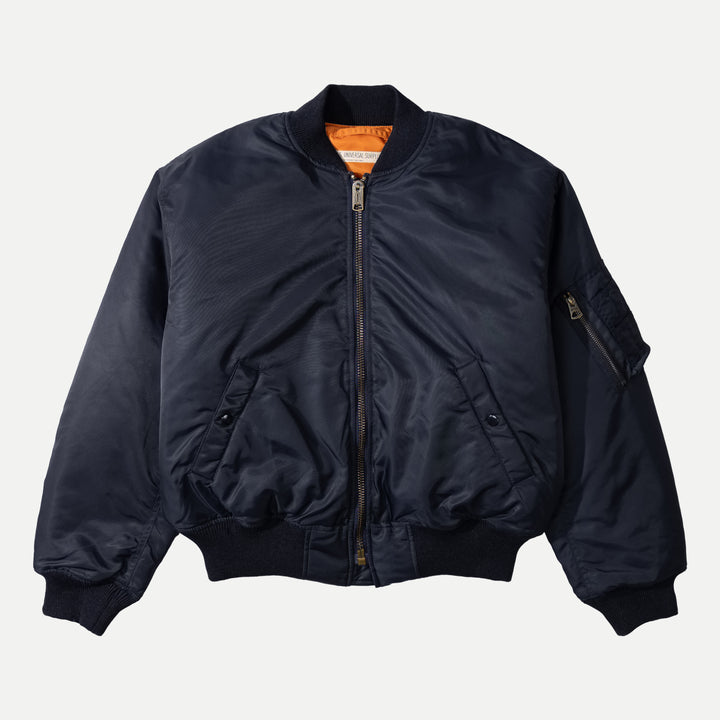 UNIVERSAL MA-1 BOMBER JACKET - NAVY BLUE — Universal Surplus