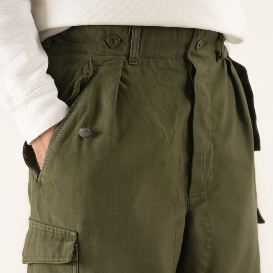 SWEDISH GREEN FATIGUE PANTS