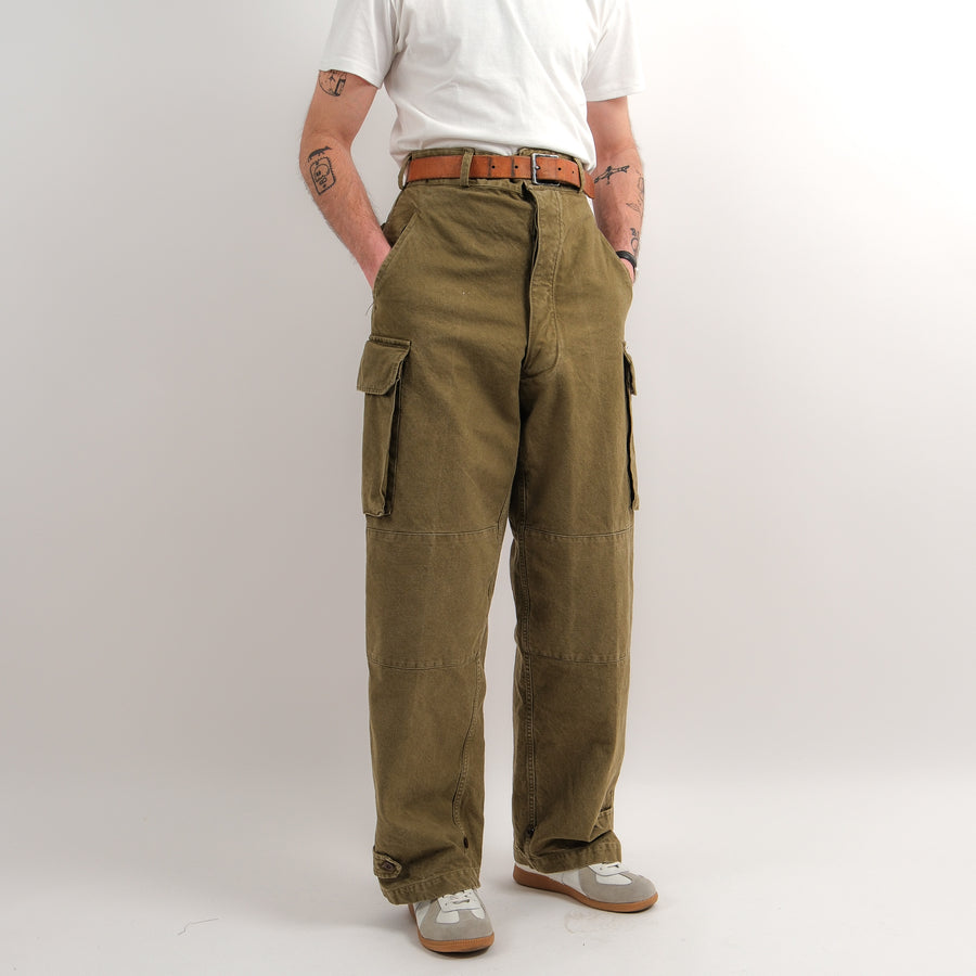 USED CANVAS M47 FRENCH PANTS