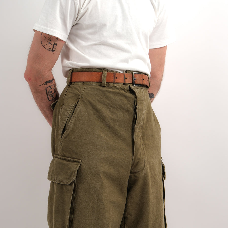 USED CANVAS M47 FRENCH PANTS