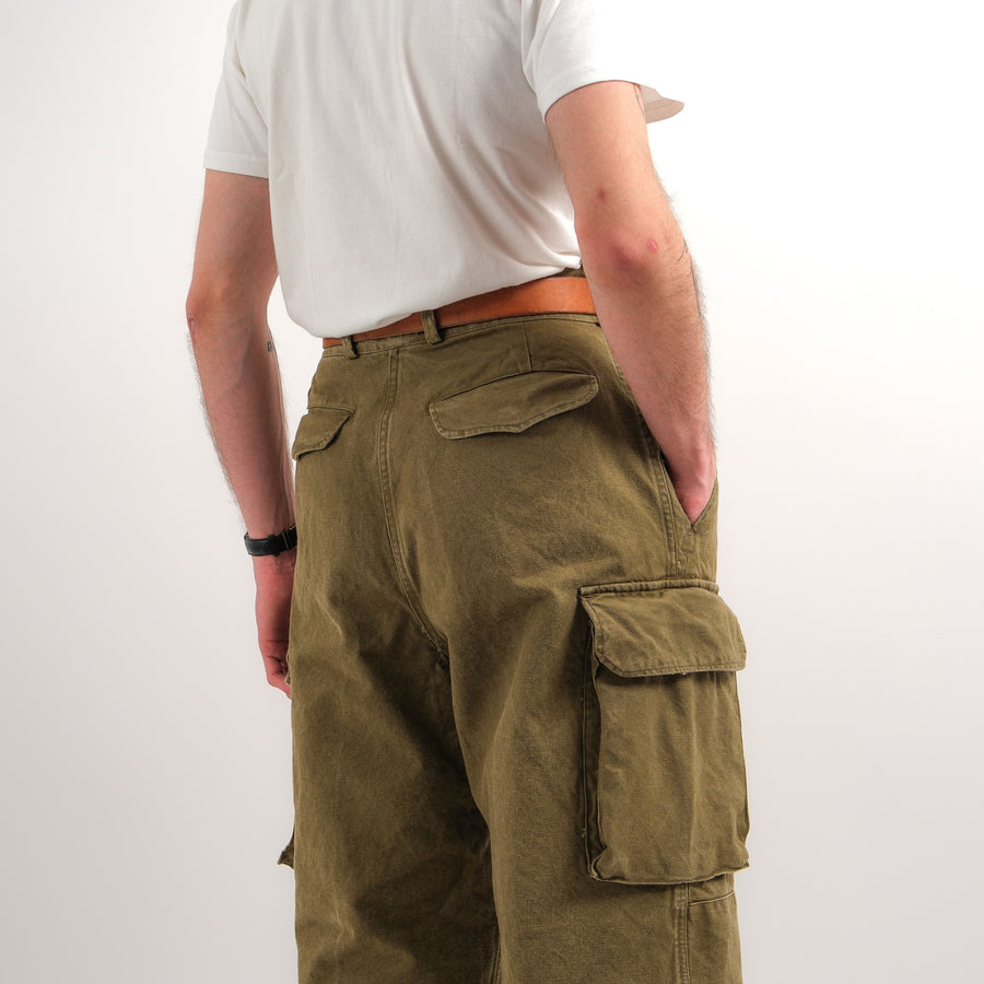 USED CANVAS M47 FRENCH PANTS