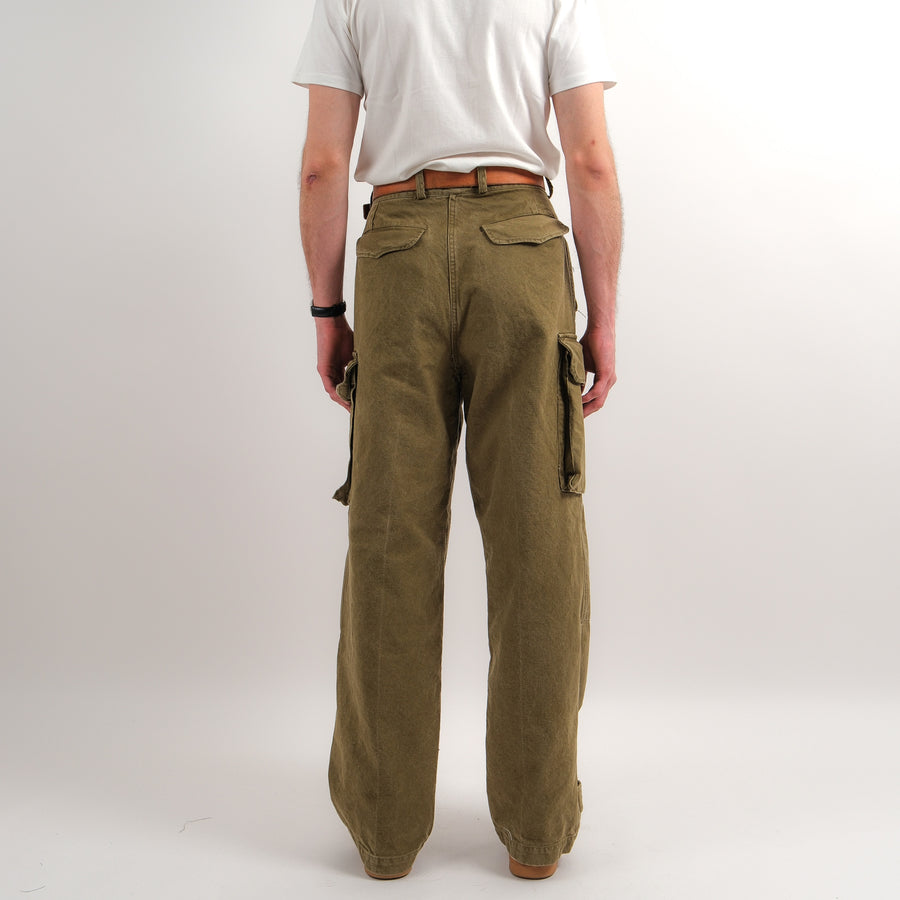 USED CANVAS M47 FRENCH PANTS