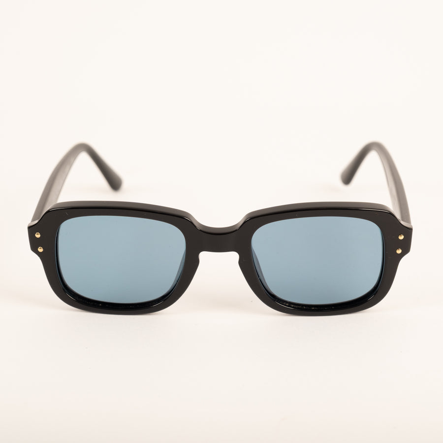 UNIVERSAL BLACK ARMY SUNGLASSES - BLUE