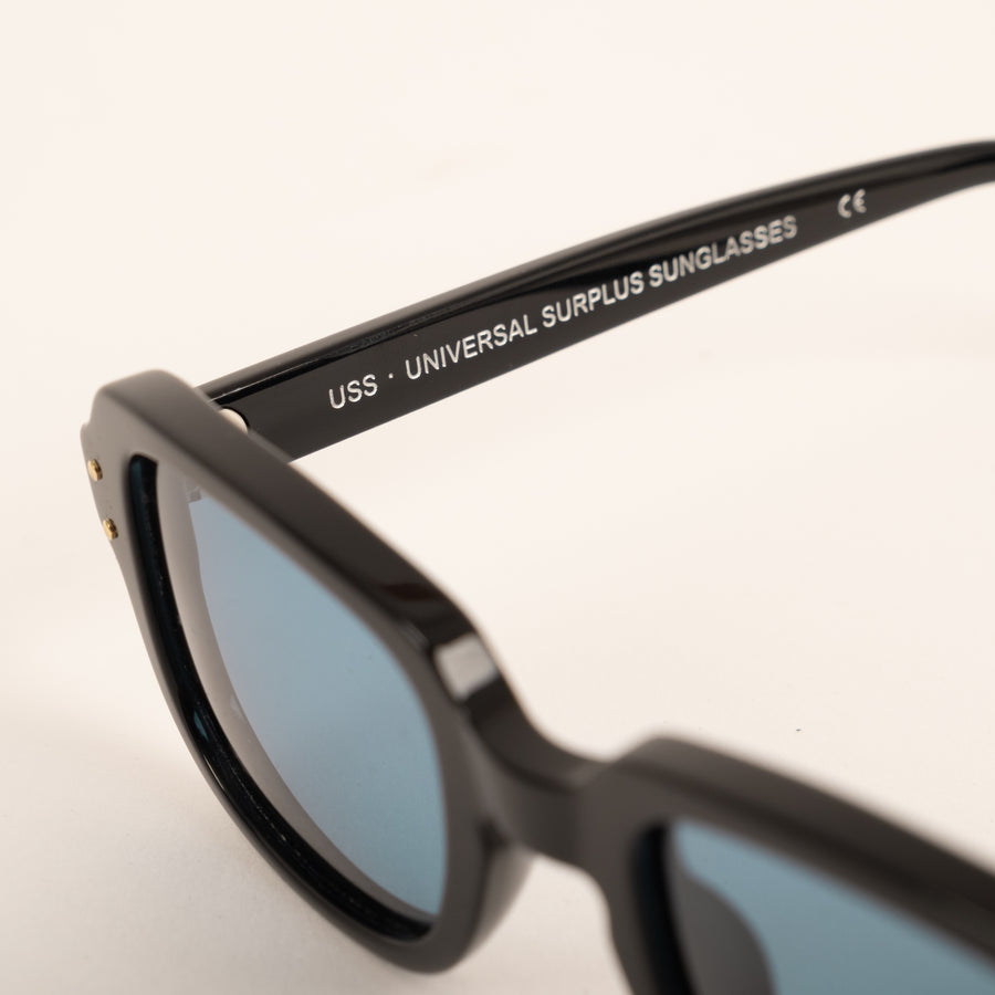 UNIVERSAL BLACK ARMY SUNGLASSES - BLUE