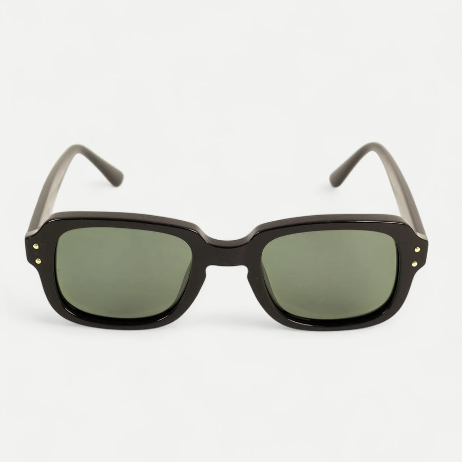 USS ARMY VIETNAM BLACK SUNGLASSES - GREEN