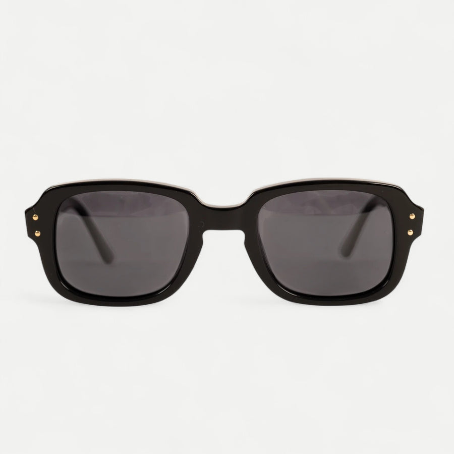 USS ARMY VIETNAM BLACK SUNGLASSES - GRAY