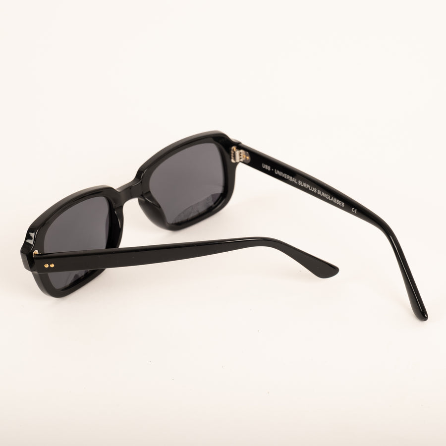 UNIVERSAL BLACK ARMY SUNGLASSES - GRAY