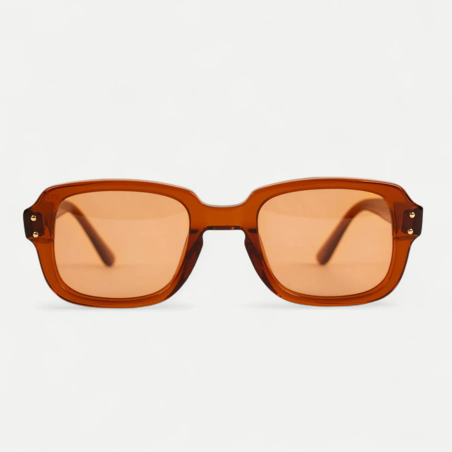 USS ARMY VIETNAM BROWN SUNGLASSES - ORANGE
