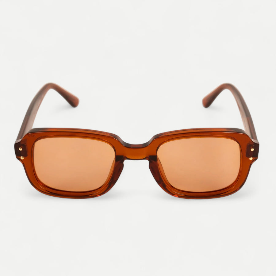 USS ARMY VIETNAM BROWN SUNGLASSES - ORANGE