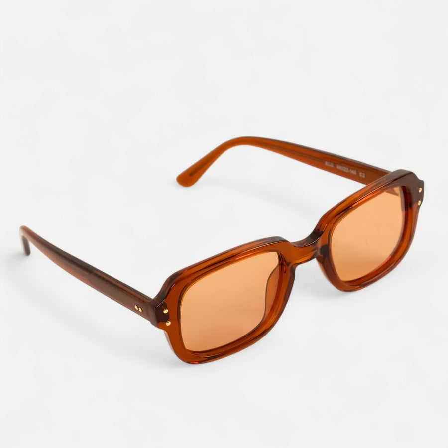 USS ARMY VIETNAM BROWN SUNGLASSES - ORANGE