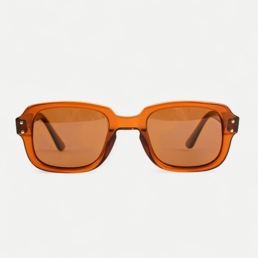 USS ARMY VIETNAM BROWN SUNGLASSES - BROWN