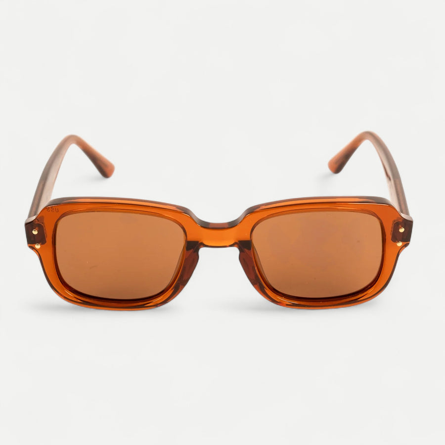 USS ARMY VIETNAM BROWN SUNGLASSES - BROWN