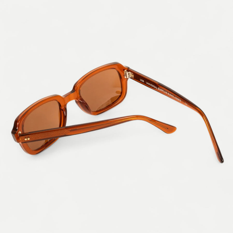 USS ARMY VIETNAM BROWN SUNGLASSES - BROWN