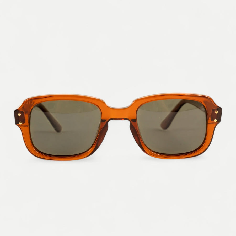 USS ARMY VIETNAM BROWN SUNGLASSES - GREEN