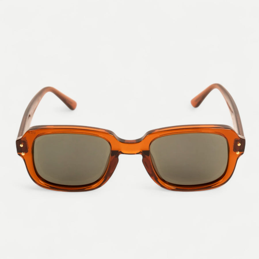 USS ARMY VIETNAM BROWN SUNGLASSES - GREEN