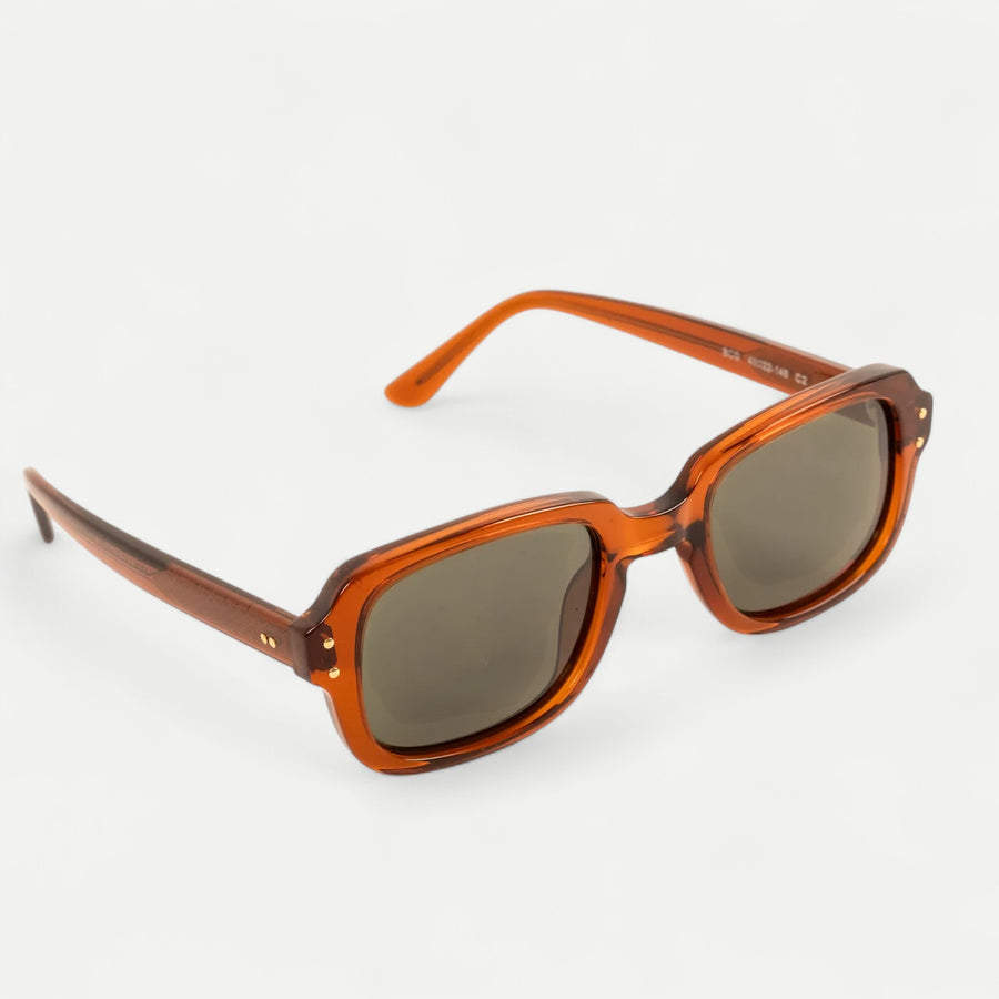 USS ARMY VIETNAM BROWN SUNGLASSES - GREEN